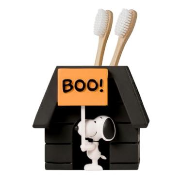 Imagem de Porta-escova de dentes Peanuts Snoopy Halloween – Pincéis/canetas de maquiagem, (produto oficial Peanuts) da Franco Collectibles