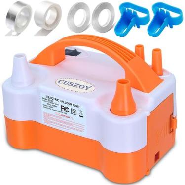 Imagem de Bomba de balão elétrica CUSZOY 600W com 6 kits de arco de balão