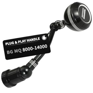 Imagem de MARVELURE Cabo elétrico compatível com Daiwa BG MQ 2500-20000 alça de substituição de molinete giratório (clássico, para BG MQ 8000-14000)