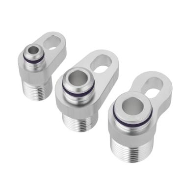 Imagem de SG Store 3 conectores automotivos de radiador de ar condicionado compatíveis com sistemas R134A para vários sistemas de compressor CA