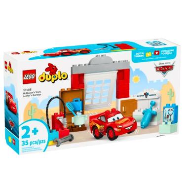 Imagem de Blocos Lego Duplo Visita de McQueen à Doc`s Garage 10456