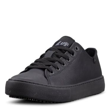 Imagem de Lugz Tênis feminino Stagger Lo clássico antiderrapante para trabalho, Preto, 40