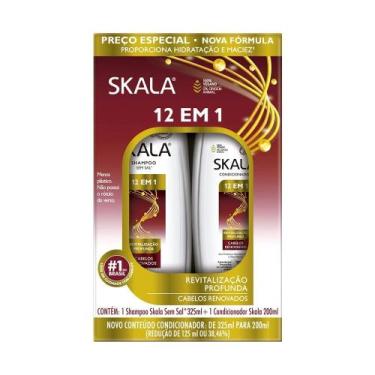 Imagem de Kit Shampoo 325ml + Condicionador Skala 12 em 1 200ml