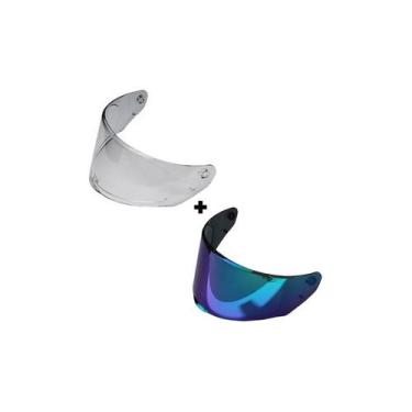 Imagem de Viseira Capacete Ls2 FF320 FF353 Cristal Mais Camaleão Poliv - POLIVIS