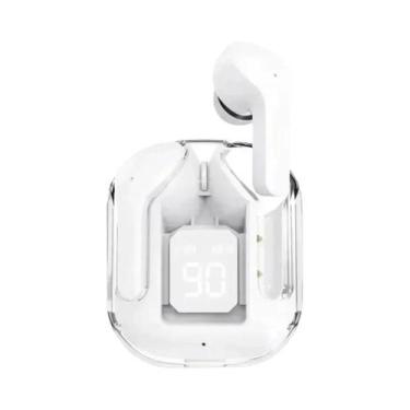 Imagem de Fone De Ouvido Bluetooth 5.3 Transparente Sem Fio Com Qualidade De Som