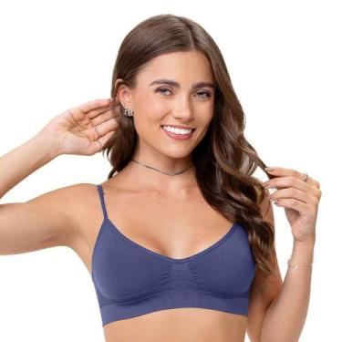 Imagem de Top Comfort sem Costura Mirtilo - Zee Rucci, GG