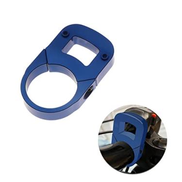 Imagem de URLWALL Suporte de realocação de tela digital para Sur Ron X Light Bee Segway X260 X160, Ferramenta de reposicionamento de tela digital de alumínio, Peças de bicicleta de sujeira elétrica Sur Ron Segway (azul)