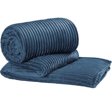 Imagem de Cobertor Grosso Queen Manta Canelada Soft Antialergica Luxo