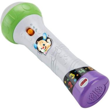 Imagem de Brinquedo Infantil Microfone Luz E Som Fisher Price - FBR74
