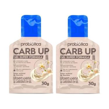 Imagem de Kit 2 Carb Up Probiótica Gel Super Fórmula Sabor Baunilha Sachê 30g
