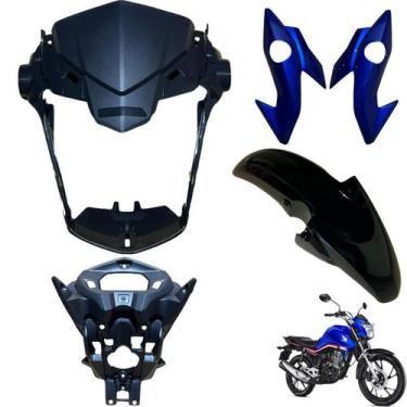 Imagem de Frente Frontal Farol Completo Com Aranha do Painel + Paralama Dianteir