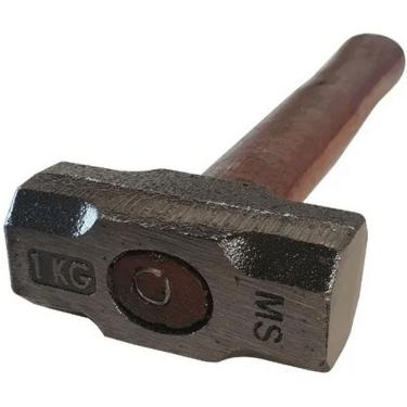 Imagem de Marreta Com Cabo E Cunha De 1 Kilo Premium - 347 - Minasul