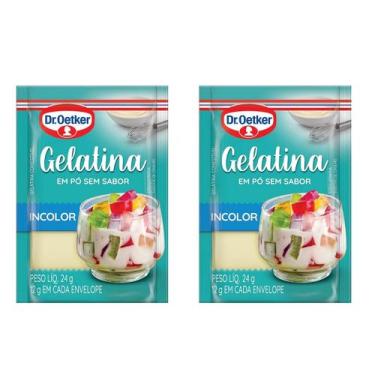 Imagem de GELATINA SEM SABOR DR. OETKER 24g