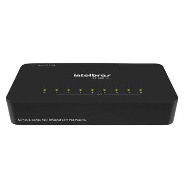 Imagem de Switch Intelbras 8 Portas 10/100Mbps SF 800Q+ 4760005