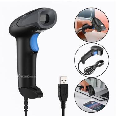 Imagem de Leitor de Código de Barras Laser 1D com Cabo USB 200 Scans/s MDK101 - 