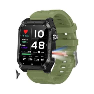 Imagem de Relógio Inteligente Militar Com GPS Integrado, Lanterna LED, Estrobosc