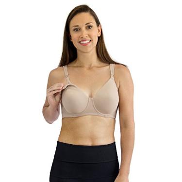 Imagem de LEADING LADY Sutiã de amamentação sem aro com ajuste fresco, Castanho-acinzentado, 42DD