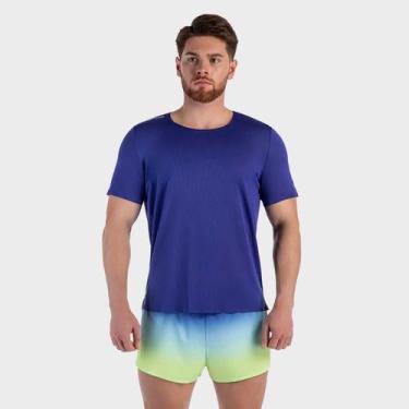 Imagem de Camiseta Olympikus Corre Azul, M