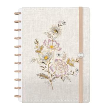 Imagem de Caderno Iscool Disc Inteligente 80 Folhas Entrepontos Rosas Grande G