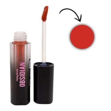 Imagem de Batom Líquido Obsidian Crème Lip Ruby Rose, OCL04