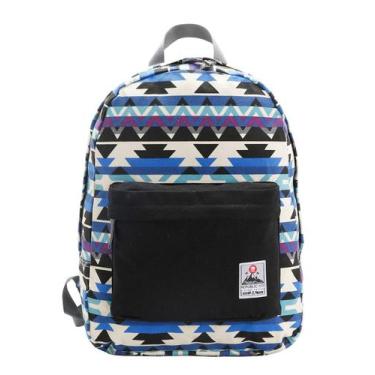 Imagem de Mochila Escolar Juvenil Republic Vix By Chenson 31213 Casual, 9-Azul