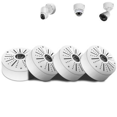 Imagem de Suporte de montagem de caixa de junção de câmera de segurança WEILAILI