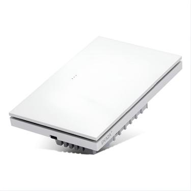 Imagem de Interruptor Mercúrio Lite 1 Botão Branco Zigbee 3.0 Ekaza EKGD-T408P-1Z