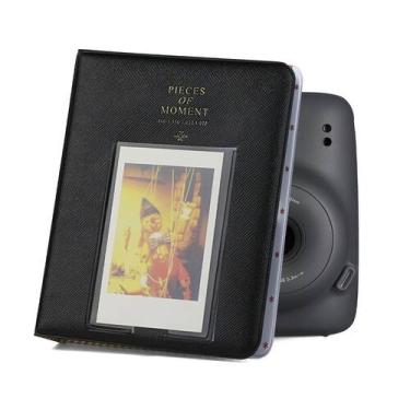 Imagem de Álbum de Fotos Instax Mini para 64 fotos Pieces of Moment Preto