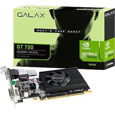 Imagem de Placa De Vídeo Geforce Ddr3 04Gb/128 Bits Gt730 Galax