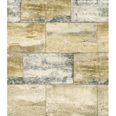 Imagem de Papel de Parede Modern Maison Blocos de Pedra MM347901 - Rolo: 10m x 0,52m