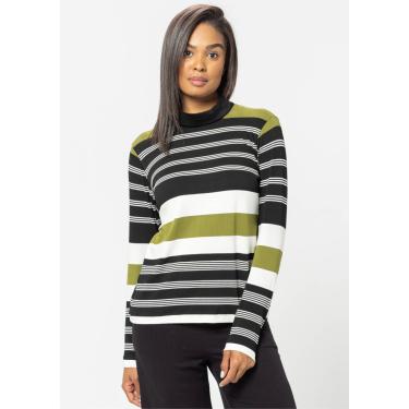 Imagem de Blusa Cacharrel Pau a Pique Listrada Verde