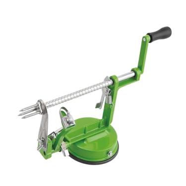 Imagem de Generic Descascador de frutas, fatiador e cortador com base de sucção potente, máquina portátil para descascar frutas de cozinha, multiuso para vegetais e