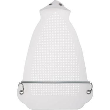 Imagem de Protetor de placa de ferro premium para ferro elétrico, almofada de prensagem anti-queimadura e pano de engomar para proteger roupas Acessórios profissionais de prensa térmica (1 pacote)