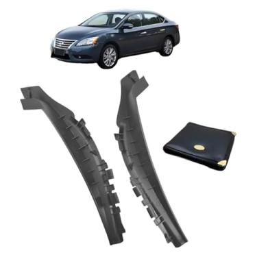 Imagem de Nova Moldura Acabamento Lateral Churrasqueira Para-brisa Compatível Com Sentra Sv 2014 Á 2020 (AMBOS OS LADOS)