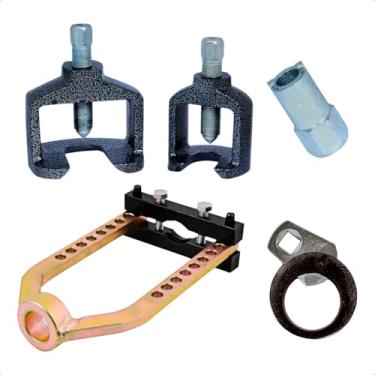 Imagem de Extrator de Junta Homocinética Axial Chave Terminal e Vampirinho Kit Profissional Para Direção e Suspensão