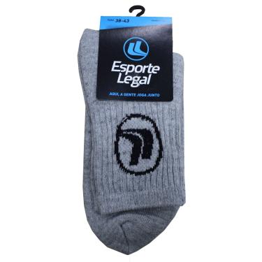 Imagem de Meia Esporte Legal Cano Curto Masculina