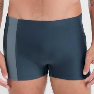 Imagem de Sunga boxer lisa com bolso lateral plus size - MASH