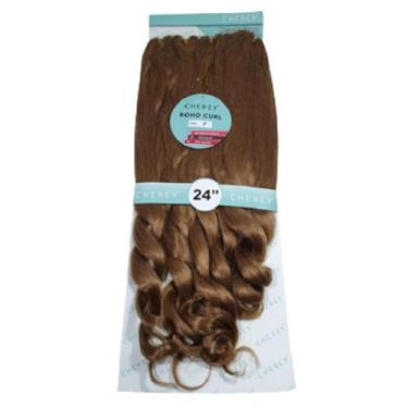 Imagem de Jumbo Trança Com Cachos Boho French Curl Cherey 520g Pacotão - bbless,