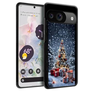 Imagem de DAIZAG Capa compatível com Google Pixel 9/9 Pro, presentes de árvore de Natal, antiqueda, à prova de arranhões, capa protetora com padrão personalizado