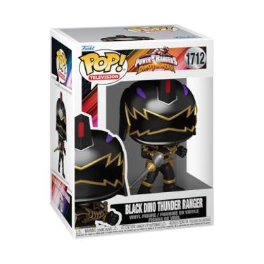 Imagem de Funko Pop! TV: Power Rangers Dino Thunder - Black Dino Ranger - Figura de vinil colecionável - ideia de presente - Mercadoria Oficial - Brinquedos para crianças e adultos - TV Fans