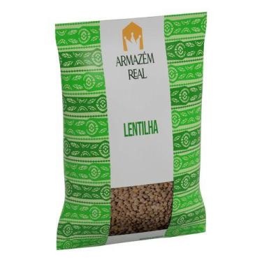 Imagem de Lentilha Verde - Pacote - 500g - Armazém Real - Uso Culinário