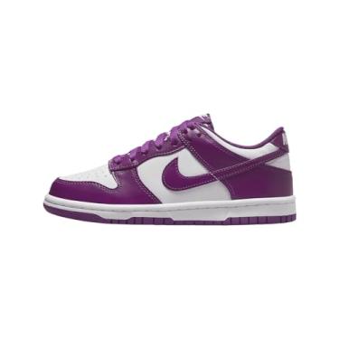 Imagem de Nike Tênis infantil Dunk Low, Branco/Branco/Viotech, 19