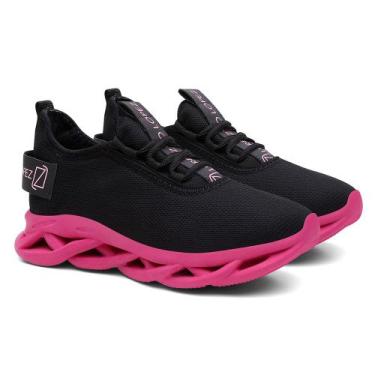 Imagem de Tênis Racer feminino fitness corrida caminhada academia ótimo preço - 
