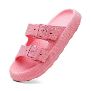 Imagem de Chinelo Nuvem Slide Feminino Fivela Com Regulagem Sola Microexpandida Confortavel e Resistente