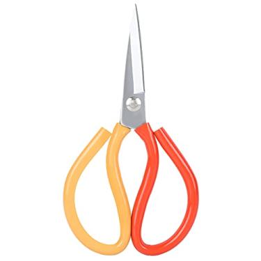 Imagem de Tesoura multiuso de aço antiliga, cabo ergonômico, eficiente para tecido e couro com vida útil estendida (1 # / 200 mm)