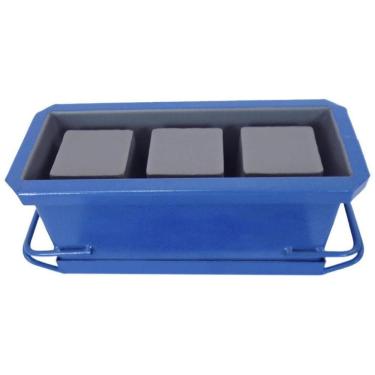 Imagem de Forma Manual Bloco De Concreto De 1514X19X39Cm 3 Furos Fundo