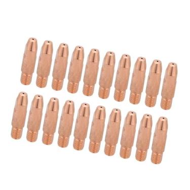 Imagem de Ponta de Cobre M6 20 Unidades para Tocha de Soldagem Binzel 24KD MIG MAG 0,8/1,0/1,2 Mm (1.0)