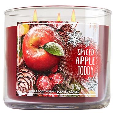 Imagem de Bath & Body Works Vela de 3 pavios em maçã temperada Toddy