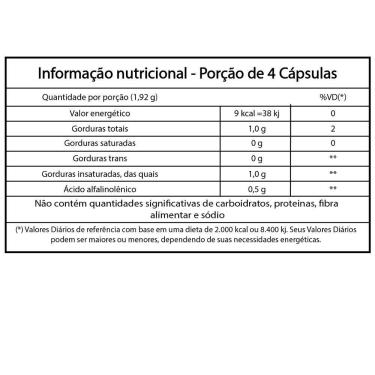 Imagem de Ômega 3 Vegetal 60 Cápsulas Unilife