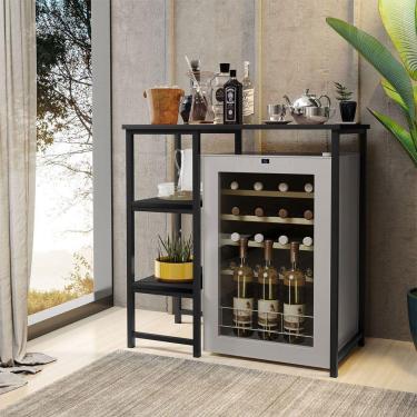 Imagem de Bancada Gourmet Industrial Klm Store Preto